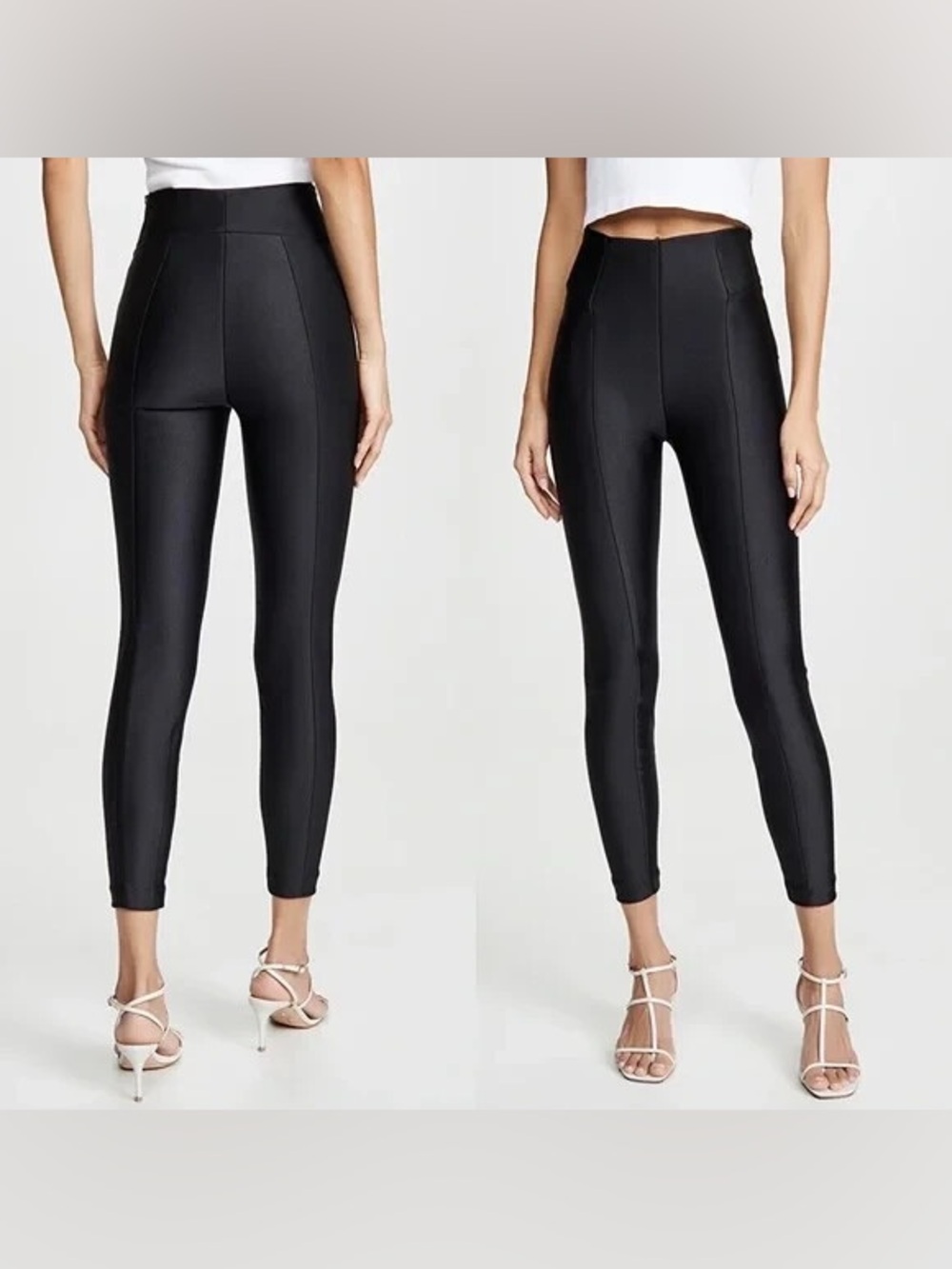 Good American The High Shine Boss Disco Pant